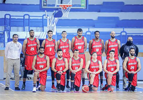 equipe du maroc 2020 basketball